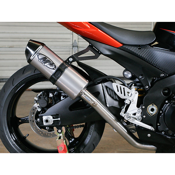 M4 RACE FULL SYSTEM WITH TITANIUM CANISTER 2007-08 Suzuki GSX